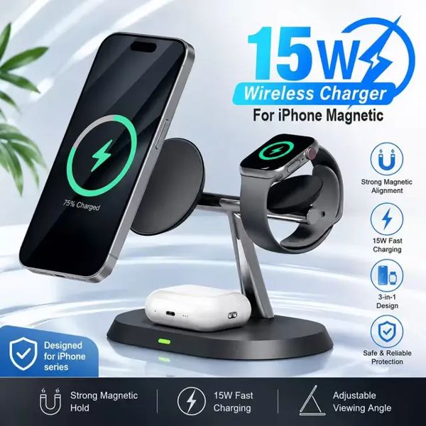 3-in-1 Wireless Charging Stand