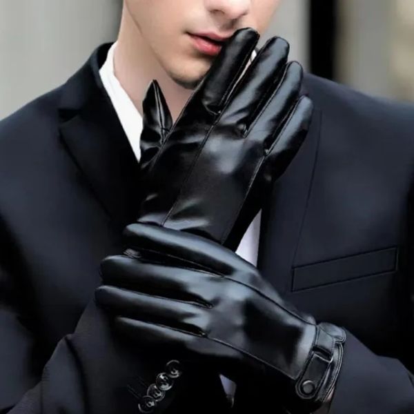 Leather Touchscreen Gloves