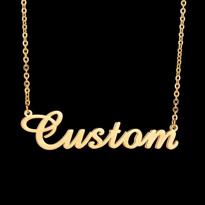Script Name Necklace