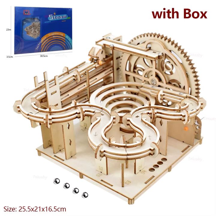 Wooden Marble Run