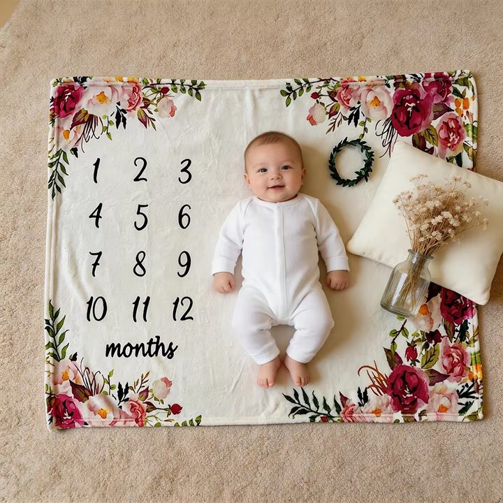 Milestone Photo Blanket