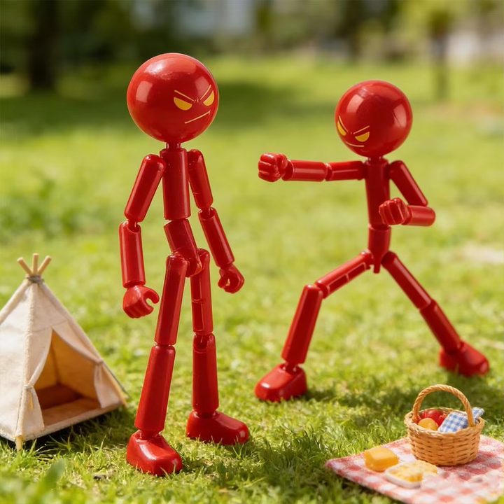 Bendy Stickman Figure
