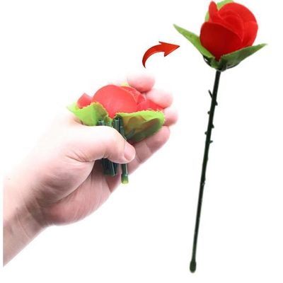 Appearing rose magic prop