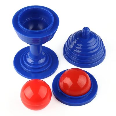 Ball and vase magic trick