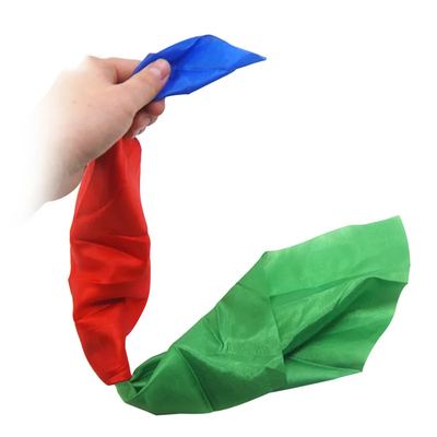 Colour-changing silk trick