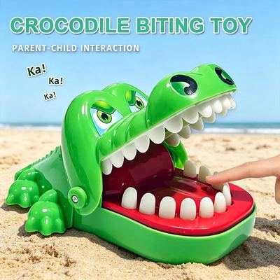 Crocodile teeth biting game