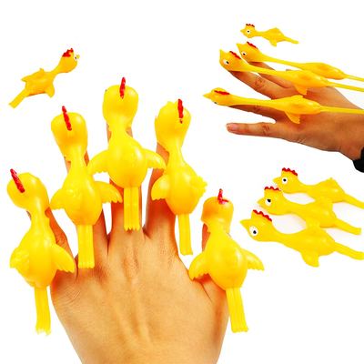 Flying rubber chickens, 20 pcs