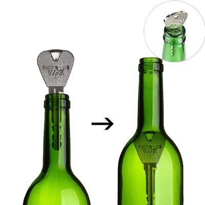 Folding key in a bottle trick
