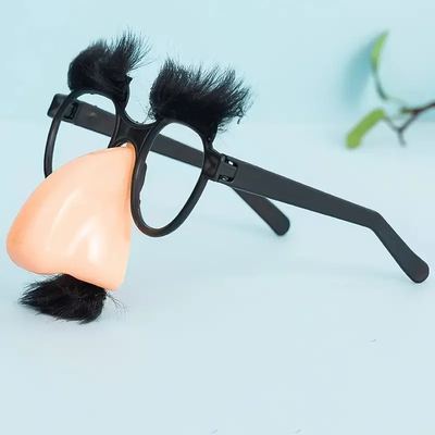 Funny nose, brows & moustache glasses