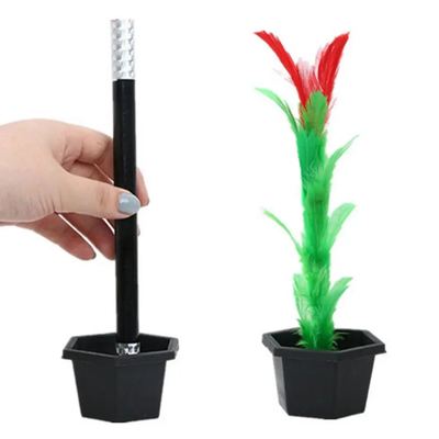 Magic wand to flower trick
