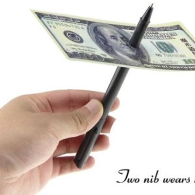 Pen through note trick
