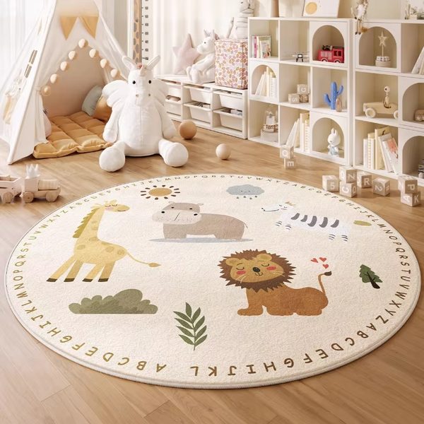 Animal Friends Nursery Rug