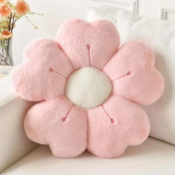 Flower Plush Cushion