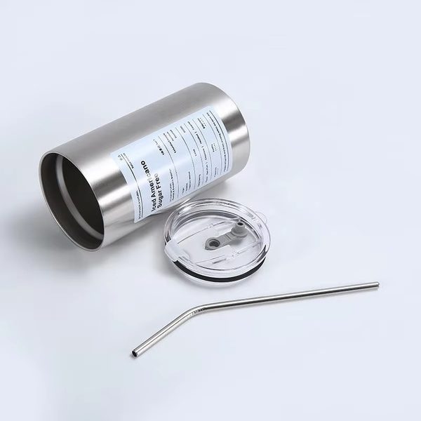 Insulated Tumbler with Straw
