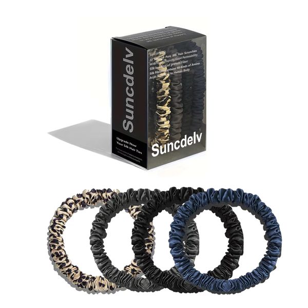 Mulberry Silk Scrunchies