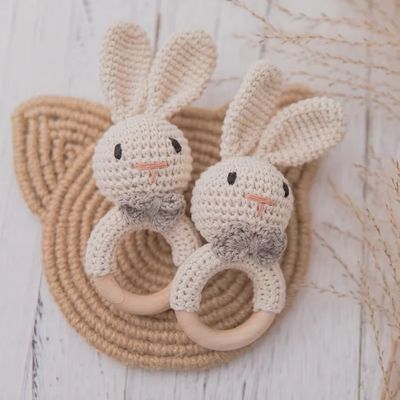 Crochet Bunny Rattle