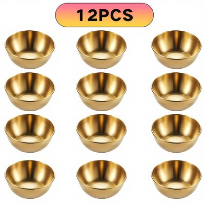 Gold mini dishes