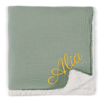 Embroidered Name Blanket