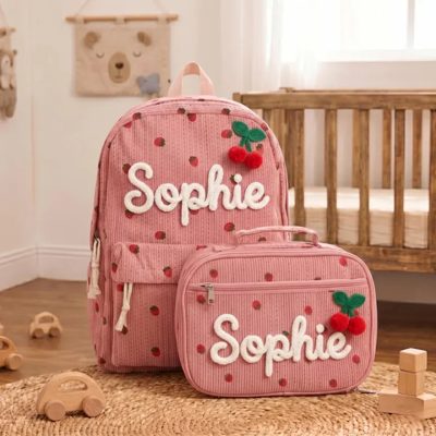 Name Backpack & Lunch Bag
