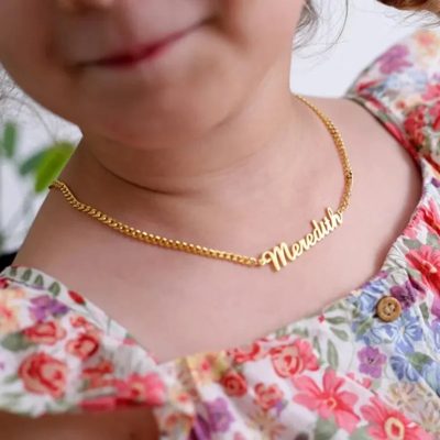 Gold Name Necklace