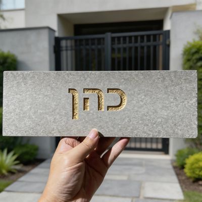 Ceramic Family Name Sign