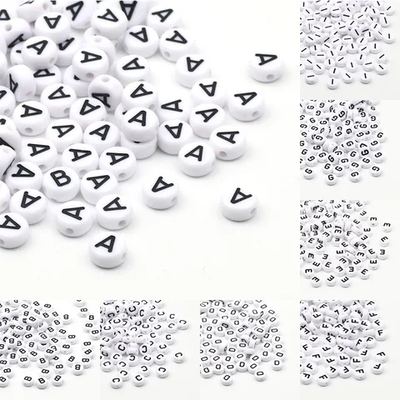 Alphabet letter beads