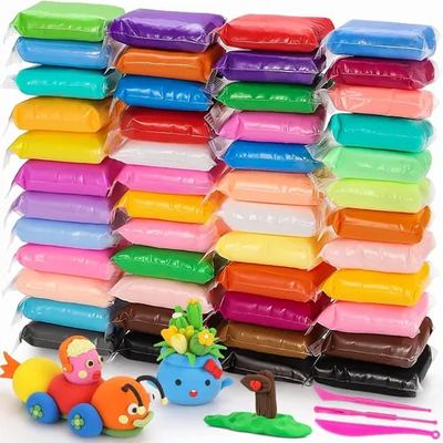 Air-dry clay, 48 colours