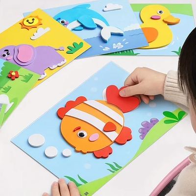 3D foam sticker craft set