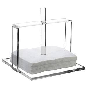 Clear Lucite Napkin Holder