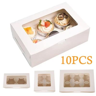Cupcake boxes with inserts