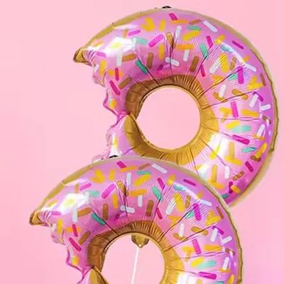 Donut balloon set