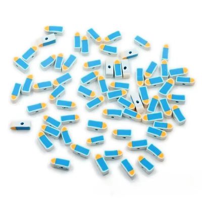 Chanukah Candle Beads