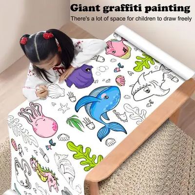 Giant colouring roll
