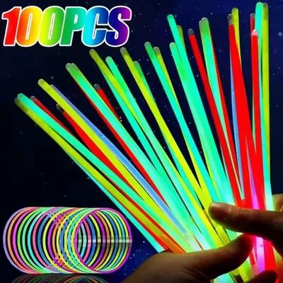 Glow bracelet sticks