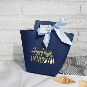 Navy & Sky Blue Chanukah Boxes
