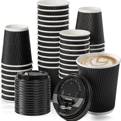 Lidded hot cups