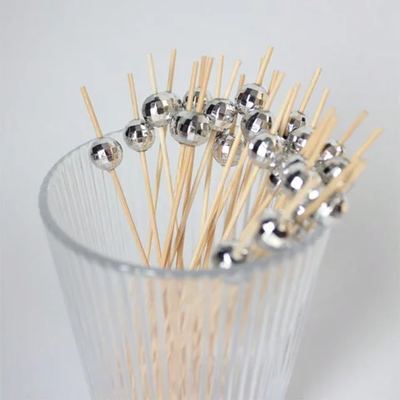 Mirror-ball dessert sticks