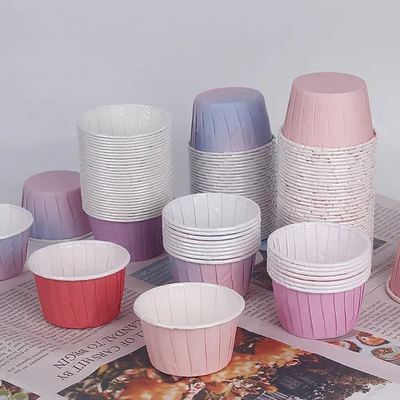 Pastel cupcake cases