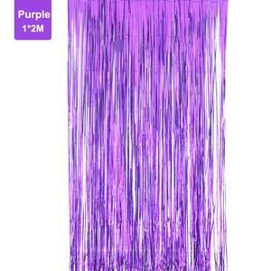 Purple Backdrop Curtain