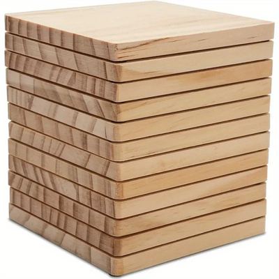 Blank Wood Coaster Set