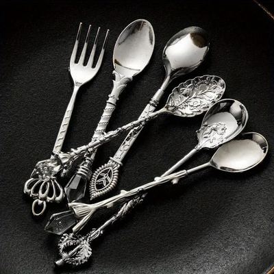 Gold Coffee Spoons Set
