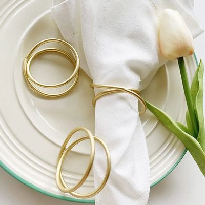 Gold Napkin Rings