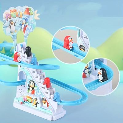 LED Penguin Race Set