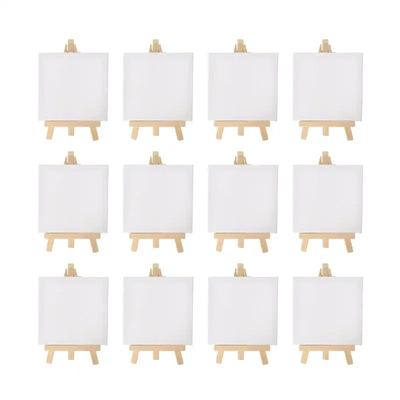 Mini Easel & Canvas Craft Set