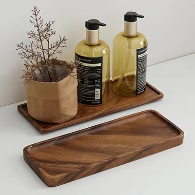 Natural Wood Serving Tray