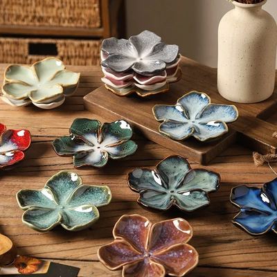 Vintage Flower Dipping Dish