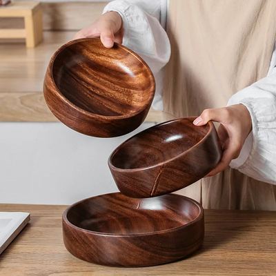 Walnut Wood Salad Bowl