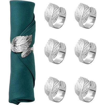Leaf Napkin Rings