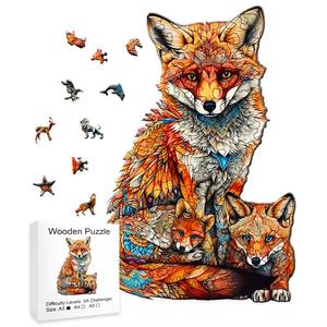 Fox Family Puzzle