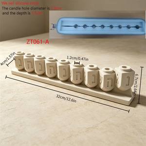 Chanukah Silicone Mould
